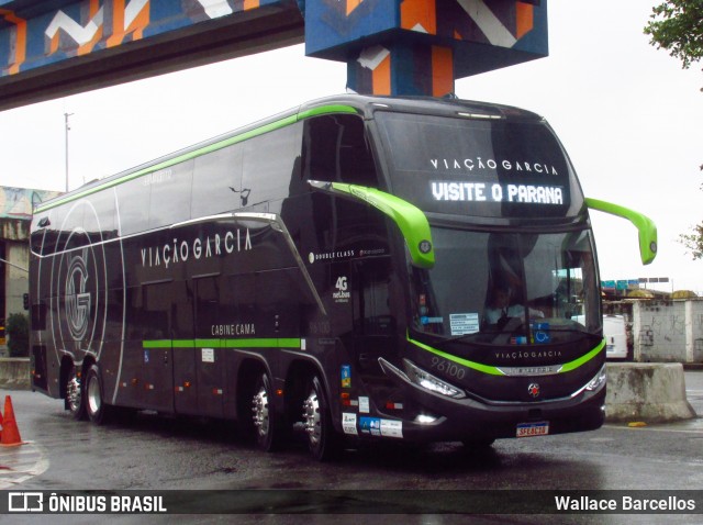 Viação Garcia 96100 na cidade de Rio de Janeiro, Rio de Janeiro, Brasil, por Wallace Barcellos. Número da foto: #12320081.