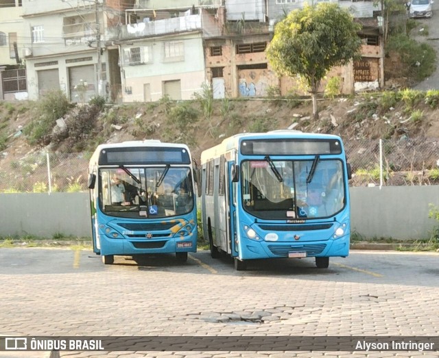 Santa Zita Transportes Coletivos 21162 na cidade de Cariacica, Espírito Santo, Brasil, por Alyson Intringer. Número da foto: #12318675.