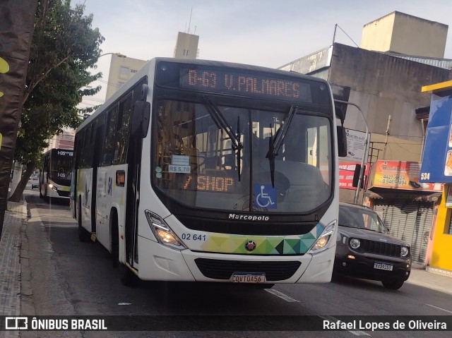 Viação Vaz 02 641 na cidade de Santo André, São Paulo, Brasil, por Rafael Lopes de Oliveira. Número da foto: #12318796.
