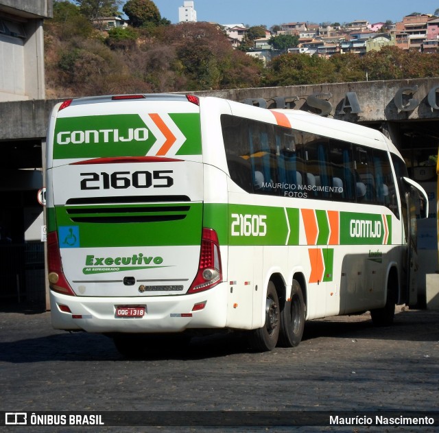 Empresa Gontijo de Transportes 21605 na cidade de Belo Horizonte, Minas Gerais, Brasil, por Maurício Nascimento. Número da foto: #12320049.