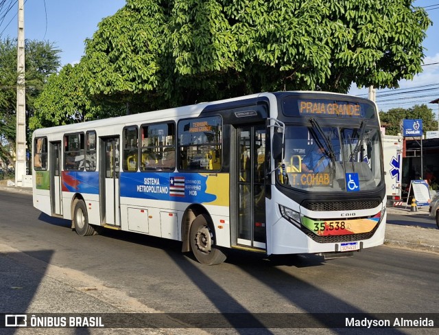 Taguatur - Taguatinga Transporte e Turismo 35.538 na cidade de Paço do Lumiar, Maranhão, Brasil, por Madyson Almeida. Número da foto: #12317945.