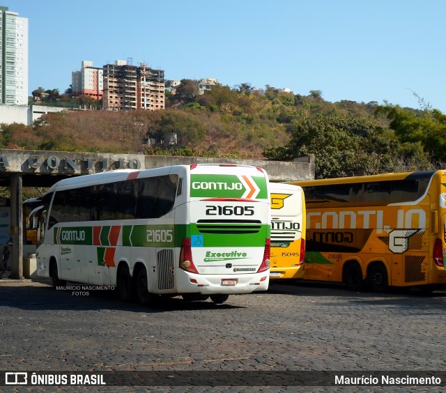 Empresa Gontijo de Transportes 21605 na cidade de Belo Horizonte, Minas Gerais, Brasil, por Maurício Nascimento. Número da foto: #12320007.