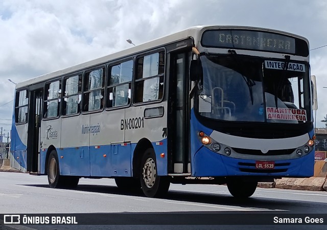 Transportes Barata BN-00201 na cidade de Ananindeua, Pará, Brasil, por Samara Goes. Número da foto: #12318067.
