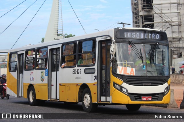 Belém Rio Transportes BD-125 na cidade de Belém, Pará, Brasil, por Fabio Soares. Número da foto: #12318597.