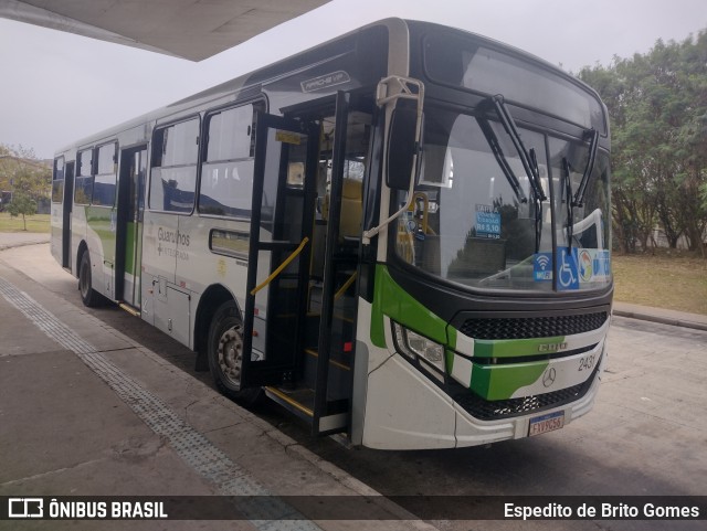 Empresa de Ônibus Vila Galvão 2431 na cidade de Guarulhos, São Paulo, Brasil, por Espedito de Brito Gomes. Número da foto: #12318223.