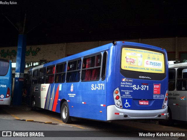 São João Votorantim - Sorotur Turismo SJ-371 na cidade de Boituva, São Paulo, Brasil, por Weslley Kelvin Batista. Número da foto: #12318854.