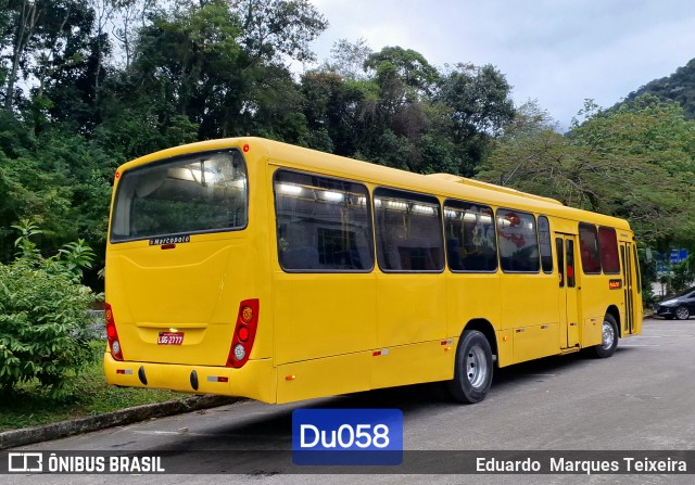 Viação Paraíso Verde 2777 na cidade de Guapimirim, Rio de Janeiro, Brasil, por Eduardo  Marques Teixeira. Número da foto: #12318076.