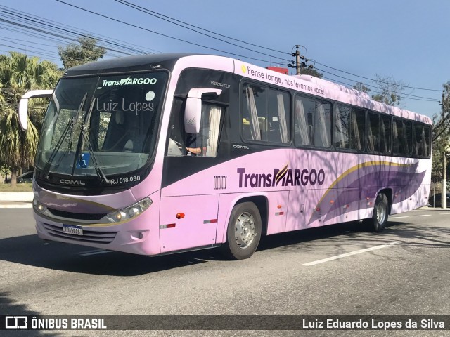 TransMargoo RJ 518.030 na cidade de Volta Redonda, Rio de Janeiro, Brasil, por Luiz Eduardo Lopes da Silva. Número da foto: #12317988.