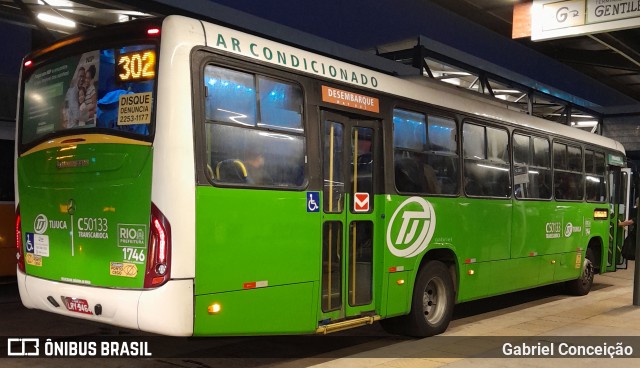 Tijuquinha - Auto Viação Tijuca C50133 na cidade de Rio de Janeiro, Rio de Janeiro, Brasil, por Gabriel Conceição. Número da foto: #12318532.