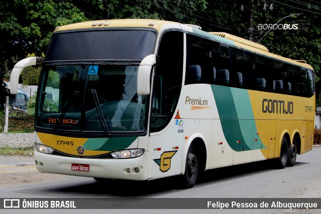 Empresa Gontijo de Transportes 17145 na cidade de Salvador, Bahia, Brasil, por Felipe Pessoa de Albuquerque. Número da foto: #12318684.