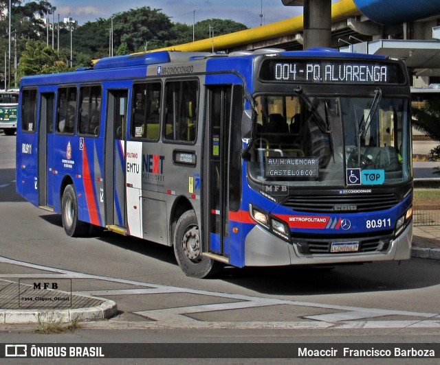 Next Mobilidade - ABC Sistema de Transporte 80.911 na cidade de São Paulo, São Paulo, Brasil, por Moaccir  Francisco Barboza. Número da foto: #12321403.