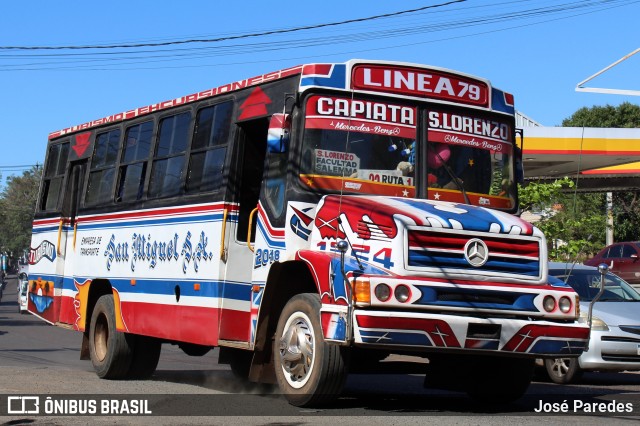 San Miguel SA - Linea 79 2018 na cidade de San Lorenzo, Central, Paraguai, por José Paredes. Número da foto: #12322198.