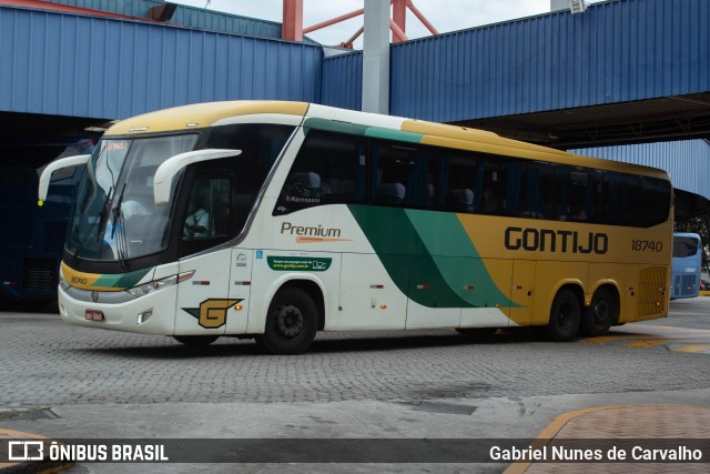 Empresa Gontijo de Transportes 18740 na cidade de Resende, Rio de Janeiro, Brasil, por Gabriel Nunes de Carvalho. Número da foto: #12321090.