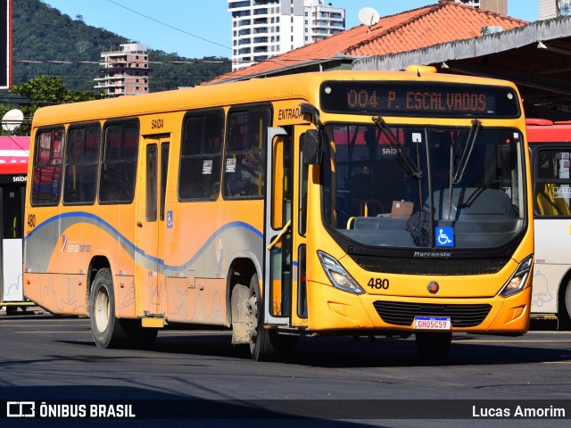 Melissatur Navegantes - Melissa Transportes e Turismo 480 na cidade de Navegantes, Santa Catarina, Brasil, por Lucas Amorim. Número da foto: #12321132.