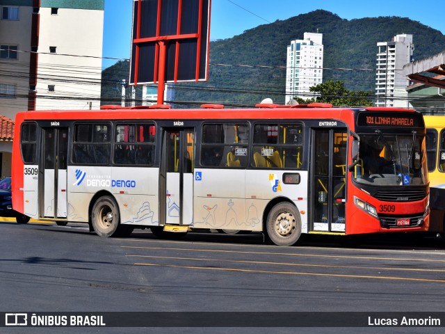 Melissatur Navegantes - Melissa Transportes e Turismo 3509 na cidade de Navegantes, Santa Catarina, Brasil, por Lucas Amorim. Número da foto: #12321168.