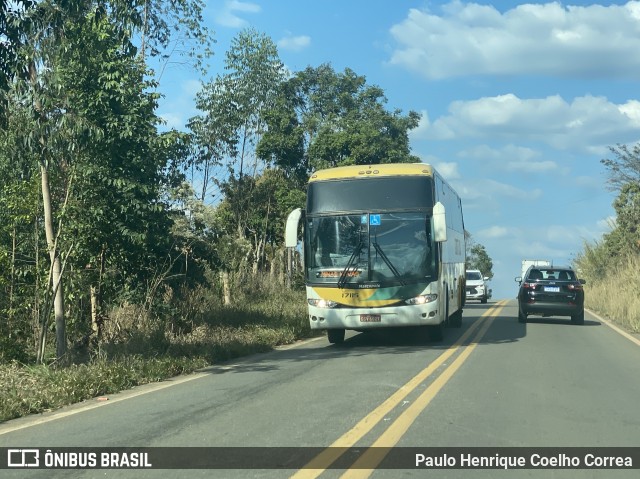 Empresa Gontijo de Transportes 17115 na cidade de São João Evangelista, Minas Gerais, Brasil, por Paulo Henrique Coelho Correa. Número da foto: #12320981.