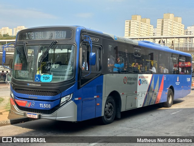 Viação Pirajuçara 11.508 na cidade de Embu das Artes, São Paulo, Brasil, por Matheus Neri dos Santos. Número da foto: #12321332.