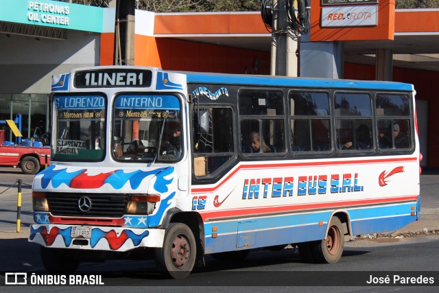 Inter Bus SRL - Linea 1 19 na cidade de San Bernardino, Cordillera, Paraguai, por José Paredes. Número da foto: #12320423.