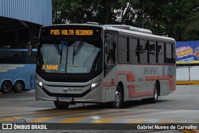 Viação Resendense RJ 192.021 na cidade de Resende, Rio de Janeiro, Brasil, por Gabriel Nunes de Carvalho. Número da foto: #12321102.