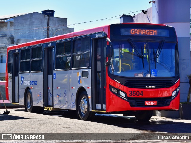 Melissatur Navegantes - Melissa Transportes e Turismo 3504 na cidade de Navegantes, Santa Catarina, Brasil, por Lucas Amorim. Número da foto: #12321149.