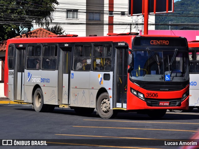 Melissatur Navegantes - Melissa Transportes e Turismo 3506 na cidade de Navegantes, Santa Catarina, Brasil, por Lucas Amorim. Número da foto: #12321153.