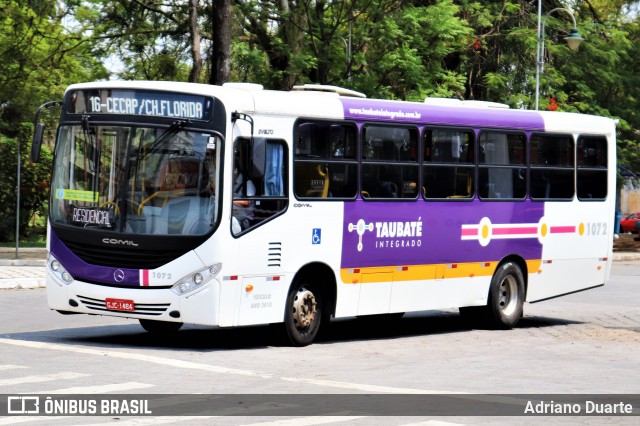 ABC Transportes Coletivos  Vale do Paraíba 1072 na cidade de Taubaté, São Paulo, Brasil, por Adriano Duarte. Número da foto: #12322036.