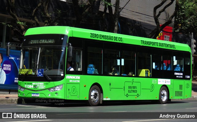 Coletivos São Lucas 11384 na cidade de Belo Horizonte, Minas Gerais, Brasil, por Andrey Gustavo. Número da foto: #12322292.