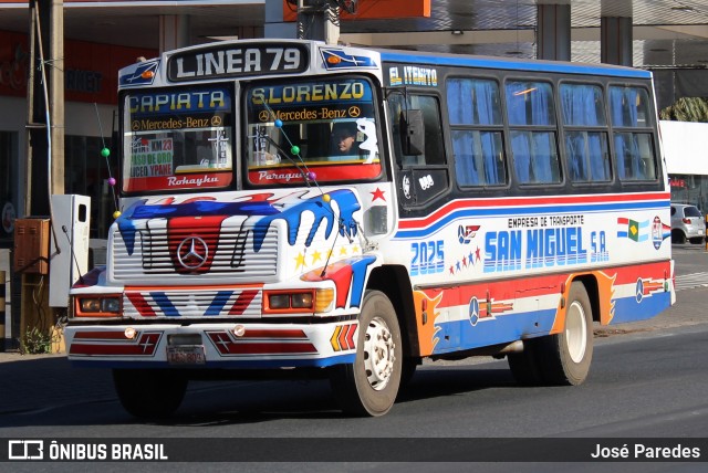 San Miguel SA - Linea 79 2025 na cidade de San Lorenzo, Central, Paraguai, por José Paredes. Número da foto: #12322237.