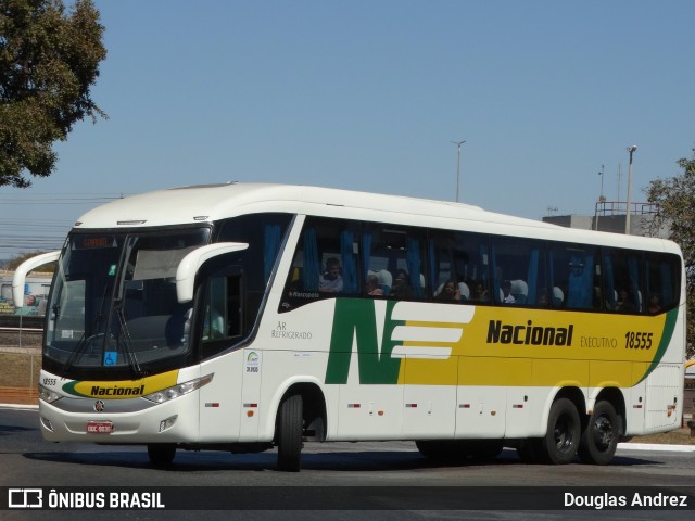 Viação Nacional 18555 na cidade de Brasília, Distrito Federal, Brasil, por Douglas Andrez. Número da foto: #12322206.