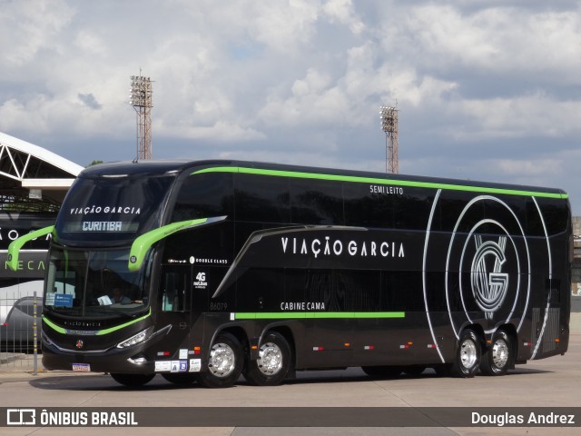 Viação Garcia 86079 na cidade de Curitiba, Paraná, Brasil, por Douglas Andrez. Número da foto: #12322156.