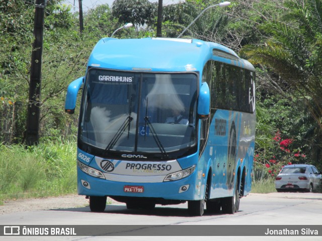 Auto Viação Progresso 6026 na cidade de Recife, Pernambuco, Brasil, por Jonathan Silva. Número da foto: #12320720.