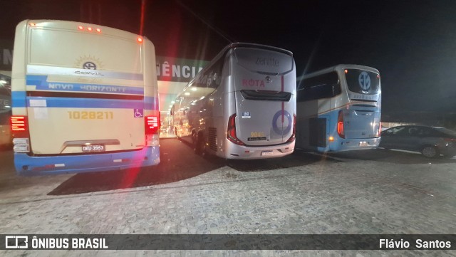 Viação Novo Horizonte 1028211 na cidade de Milagres, Bahia, Brasil, por Flávio  Santos. Número da foto: #12320532.