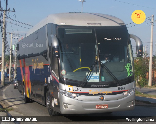 Rápido Campinas 10264 na cidade de Sorocaba, São Paulo, Brasil, por Wellington Lima. Número da foto: #12321510.