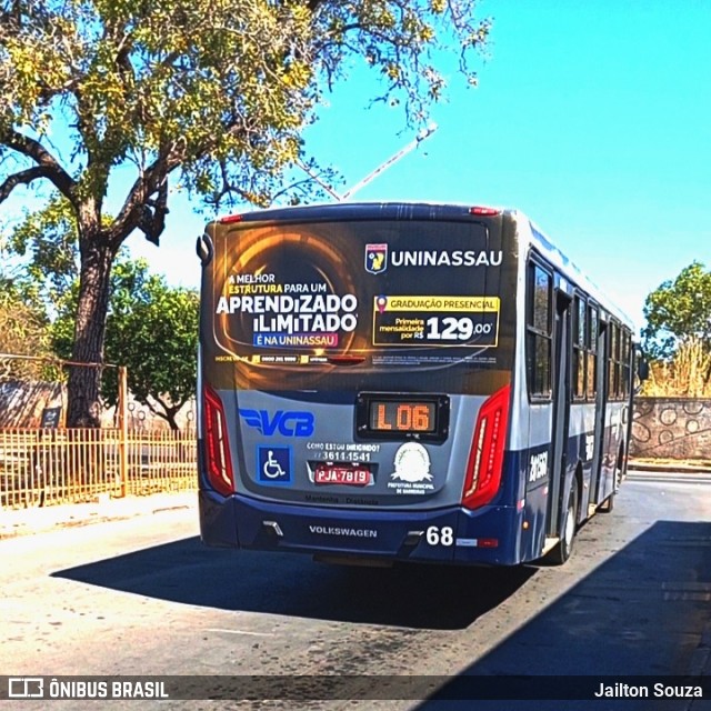VCB - Viação Cidade de Barreiras 201568 na cidade de Barreiras, Bahia, Brasil, por Jailton Souza. Número da foto: #12320537.