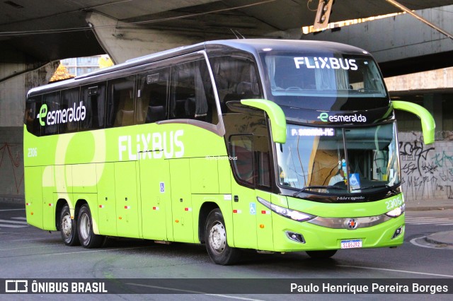 Viação Esmeralda Transportes 2306 na cidade de Belo Horizonte, Minas Gerais, Brasil, por Paulo Henrique Pereira Borges. Número da foto: #12321639.