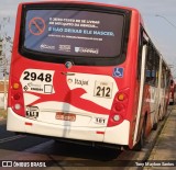Itajaí Transportes Coletivos 2948 na cidade de Campinas, São Paulo, Brasil, por Tony Maykon Santos. Número da foto: #12320287.