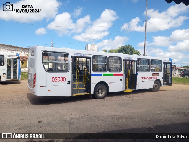 Consórcio Navegantes - 02 > Viação São Jorge > Transurb Transporte Urbano 02030 na cidade de João Pessoa, Paraíba, Brasil, por Daniel da Silva. Número da foto: #12323270.