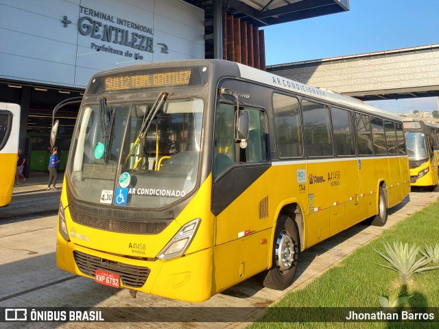 Real Auto Ônibus A41458 na cidade de Rio de Janeiro, Rio de Janeiro, Brasil, por Jhonathan Barros. Número da foto: #12323986.