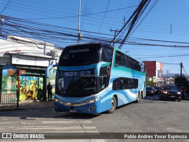 TranSantin 139 na cidade de Santa Cruz, Colchagua, Libertador General Bernardo O'Higgins, Chile, por Pablo Andres Yavar Espinoza. Número da foto: #12324359.