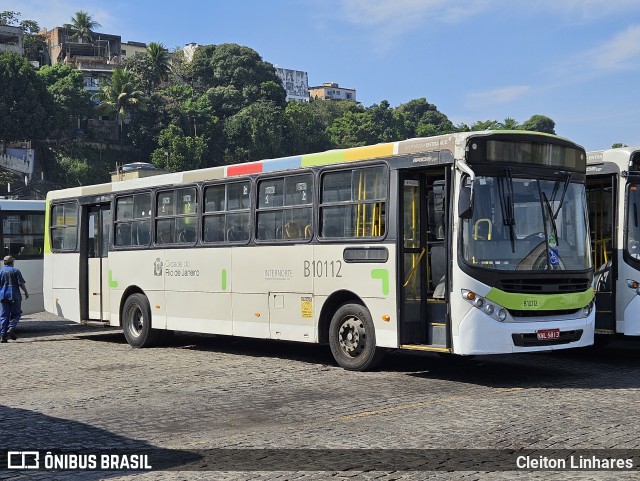 Transportes Paranapuan B10112 na cidade de Rio de Janeiro, Rio de Janeiro, Brasil, por Cleiton Linhares. Número da foto: #12323169.