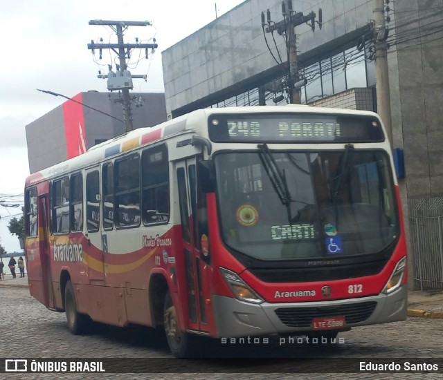 Viação Montes Brancos 812 na cidade de Araruama, Rio de Janeiro, Brasil, por Eduardo Santos. Número da foto: #12323265.