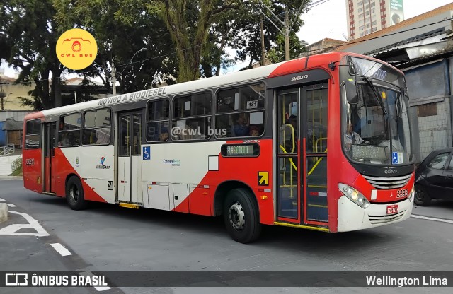 Expresso CampiBus 2293 na cidade de Campinas, São Paulo, Brasil, por Wellington Lima. Número da foto: #12323075.
