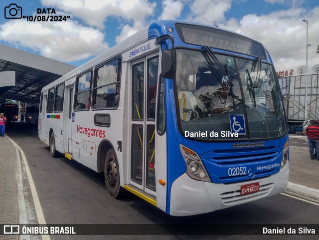 Consórcio Navegantes - 02 > Viação São Jorge > Transurb Transporte Urbano 02052 na cidade de João Pessoa, Paraíba, Brasil, por Daniel da Silva. Número da foto: #12323245.