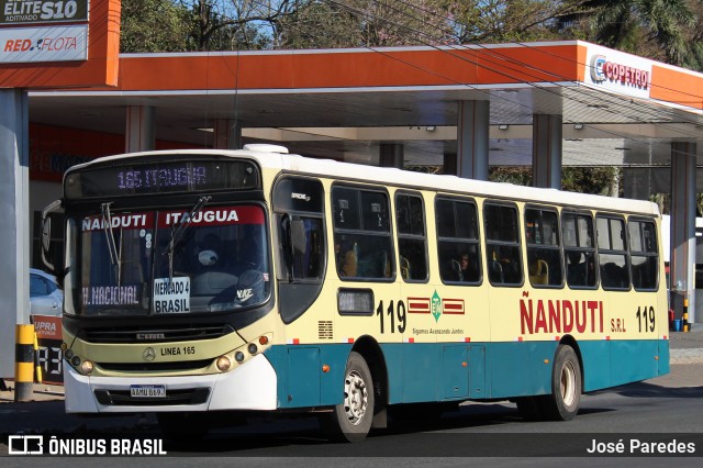 Ñanduti S.R.L. - Línea 165 119 na cidade de San Lorenzo, Central, Paraguai, por José Paredes. Número da foto: #12324904.