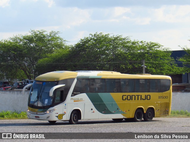 Empresa Gontijo de Transportes 18500 na cidade de Caruaru, Pernambuco, Brasil, por Lenilson da Silva Pessoa. Número da foto: #12323773.