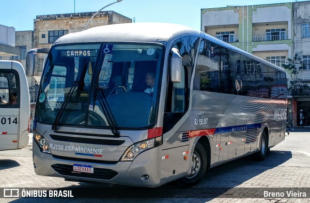 Rápido Macaense RJ 150.057 na cidade de Campos dos Goytacazes, Rio de Janeiro, Brasil, por Breno Vieira. Número da foto: #12323458.