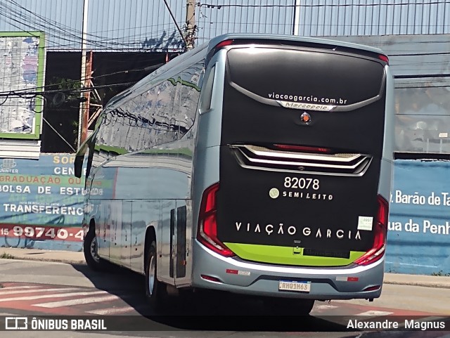Viação Garcia 82078 na cidade de Sorocaba, São Paulo, Brasil, por Alexandre  Magnus. Número da foto: #12324981.