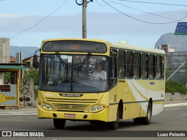 Viação Praia Sol 12014 na cidade de Vila Velha, Espírito Santo, Brasil, por Luan Peixoto. Número da foto: #12325028.