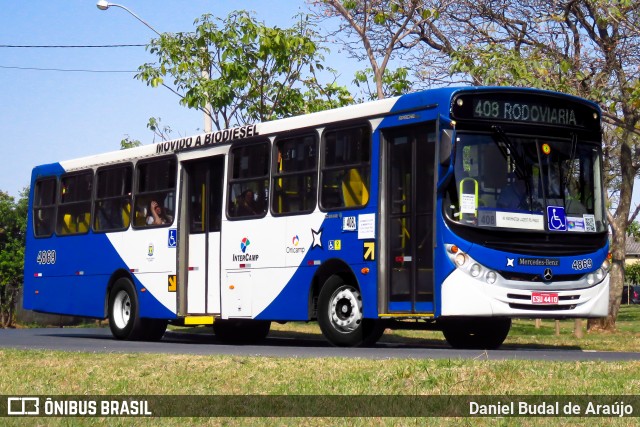 Onicamp Transporte Coletivo 4869 na cidade de Campinas, São Paulo, Brasil, por Daniel Budal de Araújo. Número da foto: #12324297.