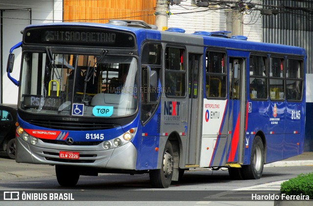 Next Mobilidade - ABC Sistema de Transporte 81.145 na cidade de São Caetano do Sul, São Paulo, Brasil, por Haroldo Ferreira. Número da foto: #12323669.